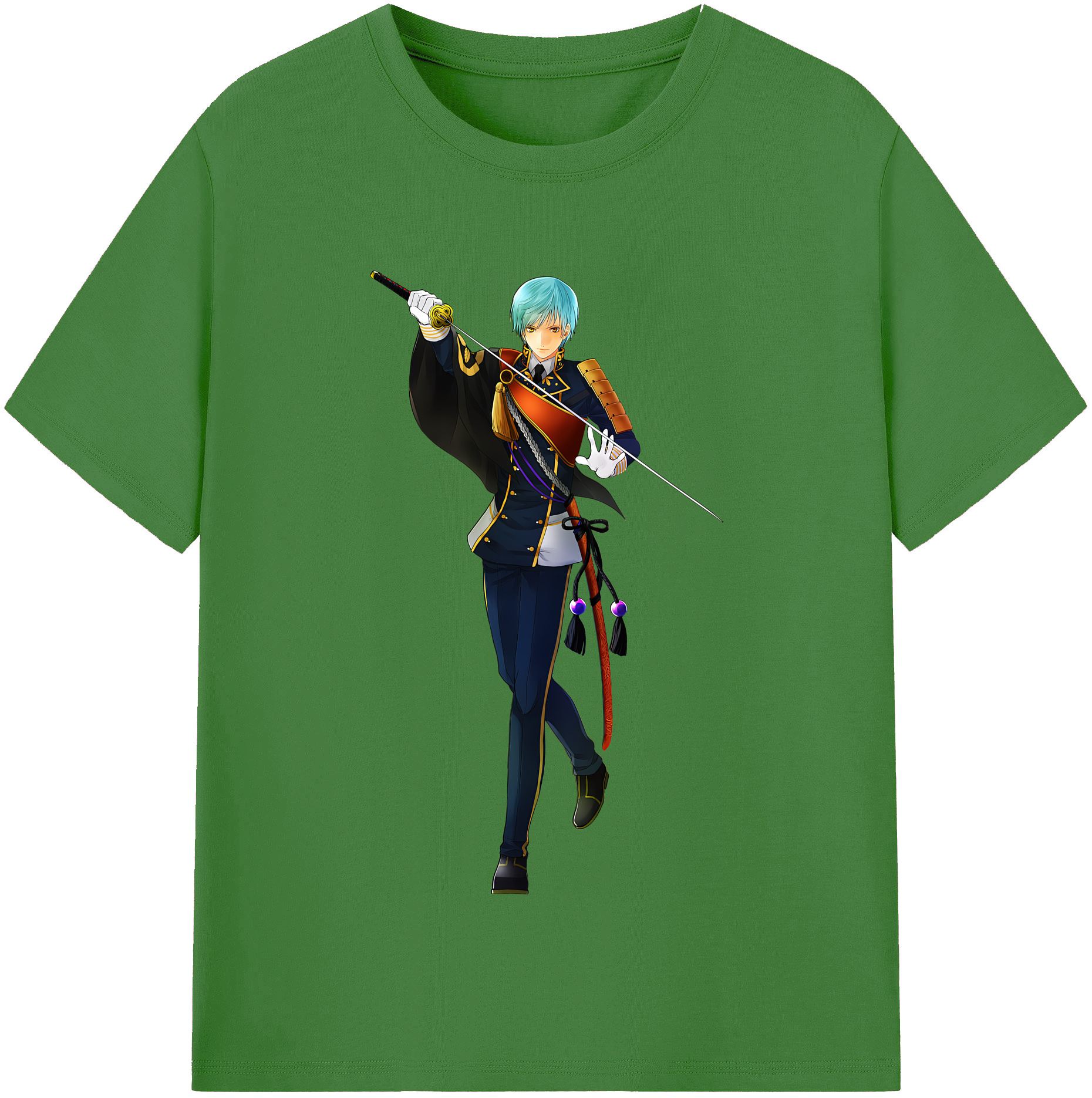 （画像用） 刀剣乱舞 Touken Ranbu レディースカジュアルプリントTシャツ（綿100％）